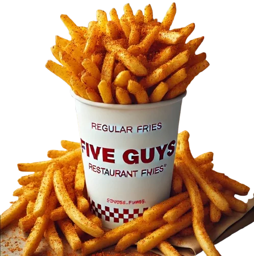 Five Guys Cajun Fries