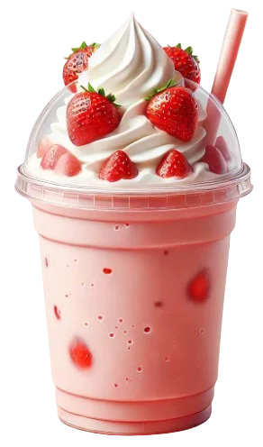 Five guys Strawberry Shake