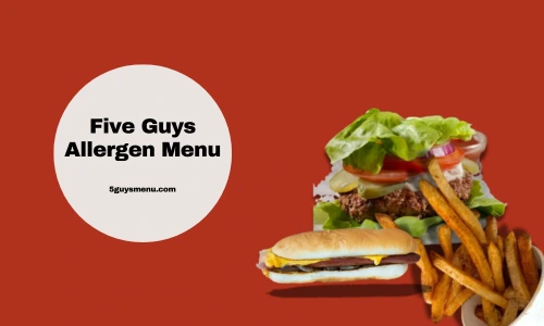 Five Guys Allergen Menu